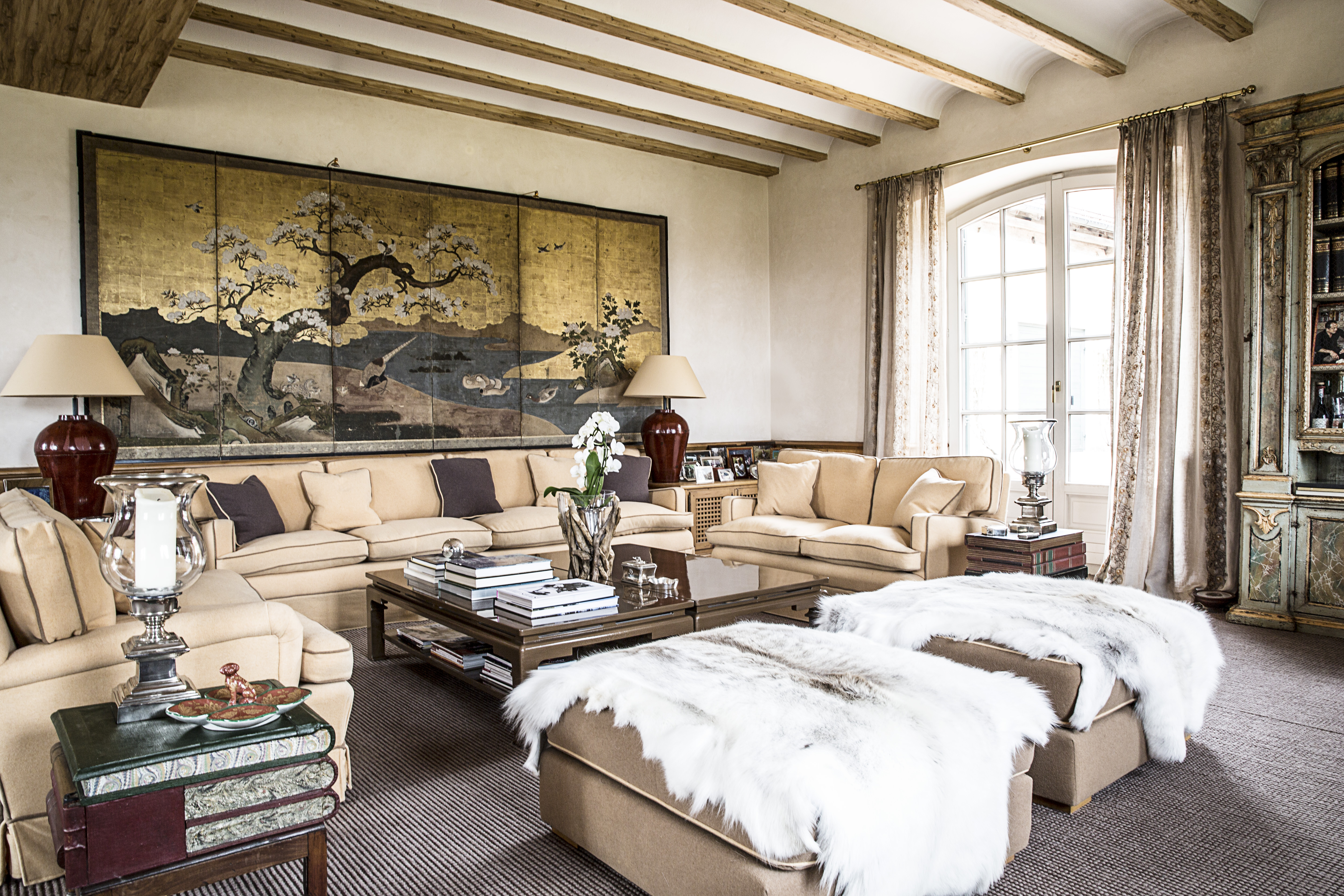 Innenausstattung Wohnzimmer
